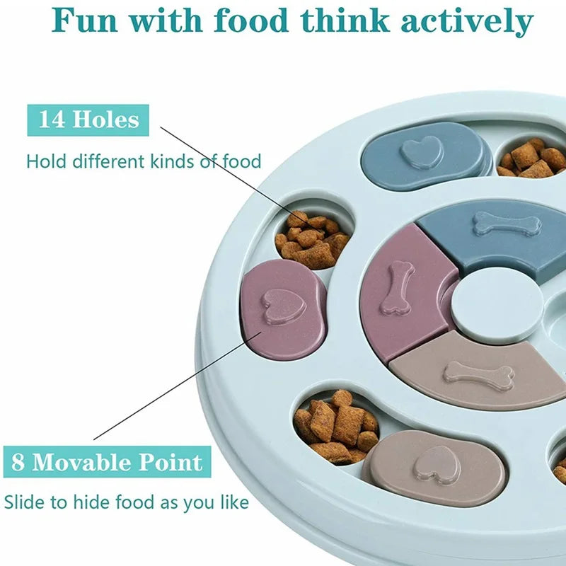 PawEssentials Interactive Slow Feeder Bowl