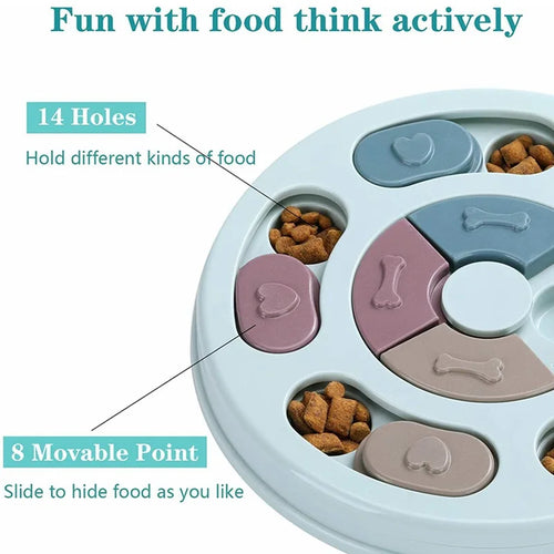 PawEssentials Interactive Slow Feeder Bowl