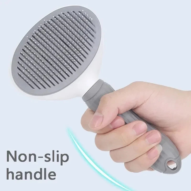 PawEssentials Self-Cleaning Pet Brush
