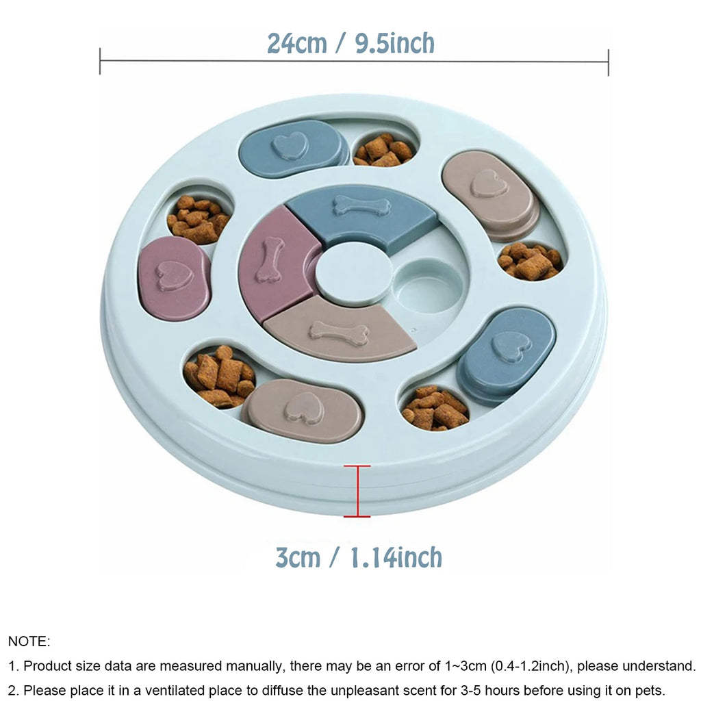 PawEssentials Interactive Slow Feeder Bowl